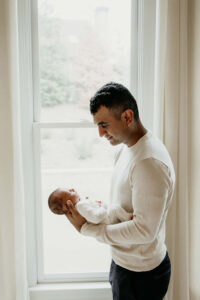In-Home newborn photo session in Marietta, GA