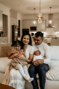 In-home newborn photos in marietta ga