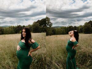maternity photos with a toddler